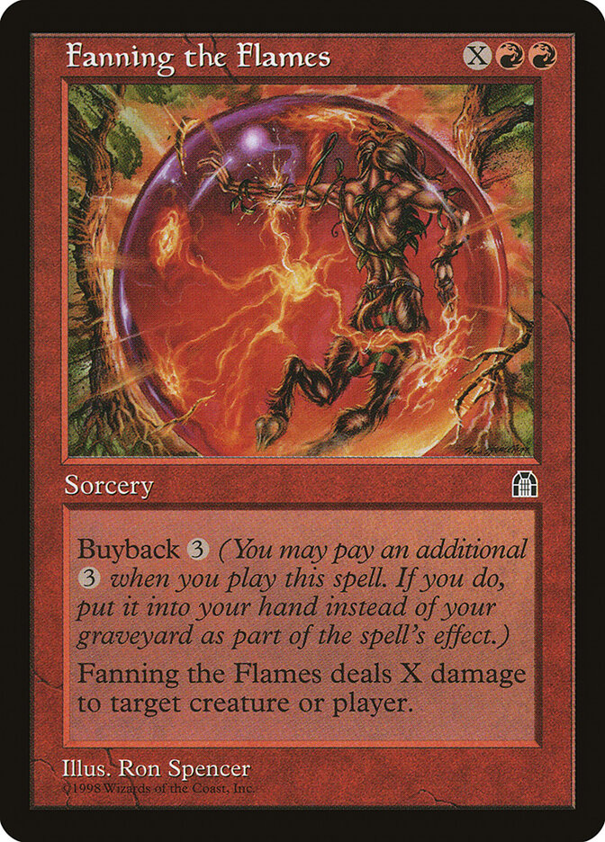 Fanning the Flames card front