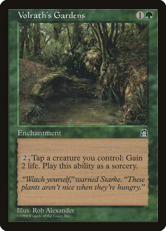 Volrath's Gardens card front