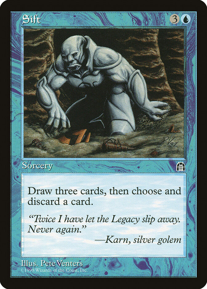 Sift card front