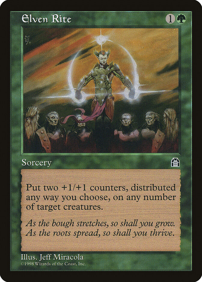 Elven Rite card front