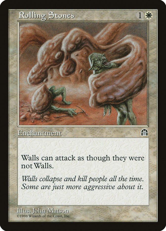 Rolling Stones card front