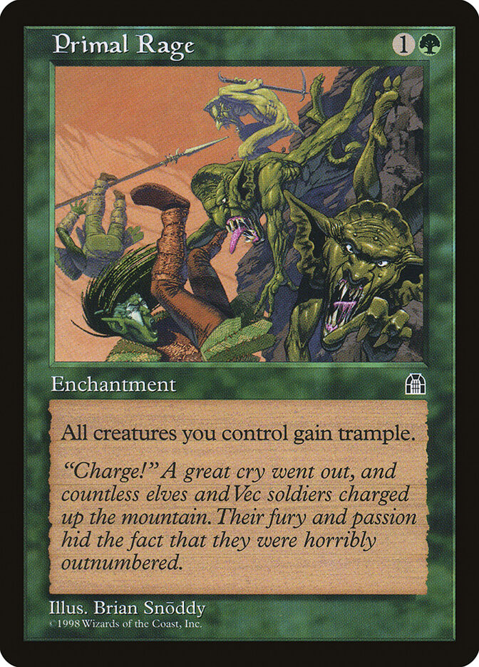 Primal Rage card front