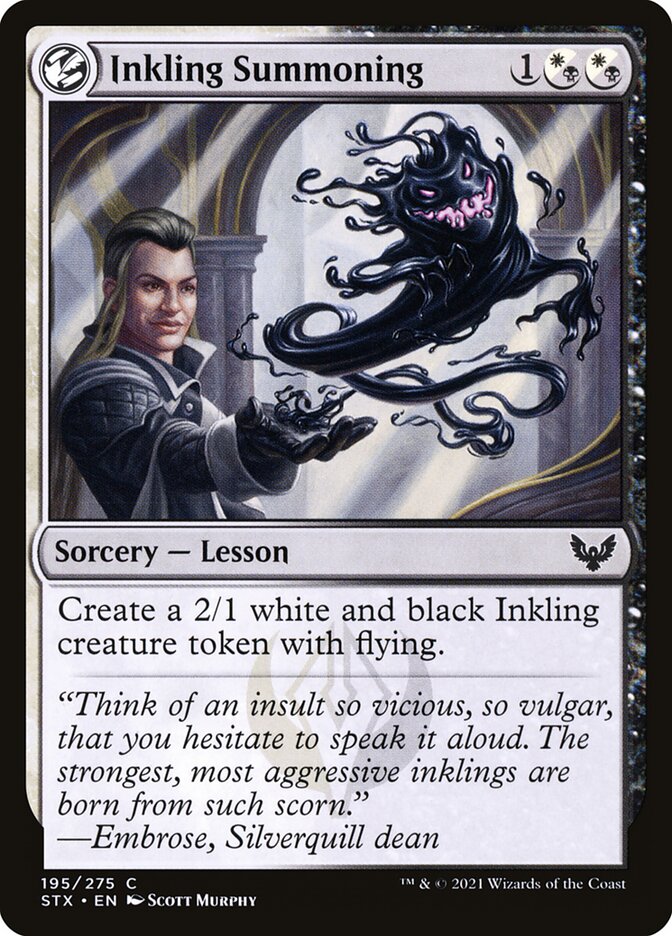 Inkling Summoning card front