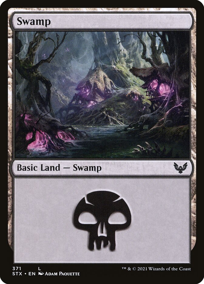 Swamp card front
