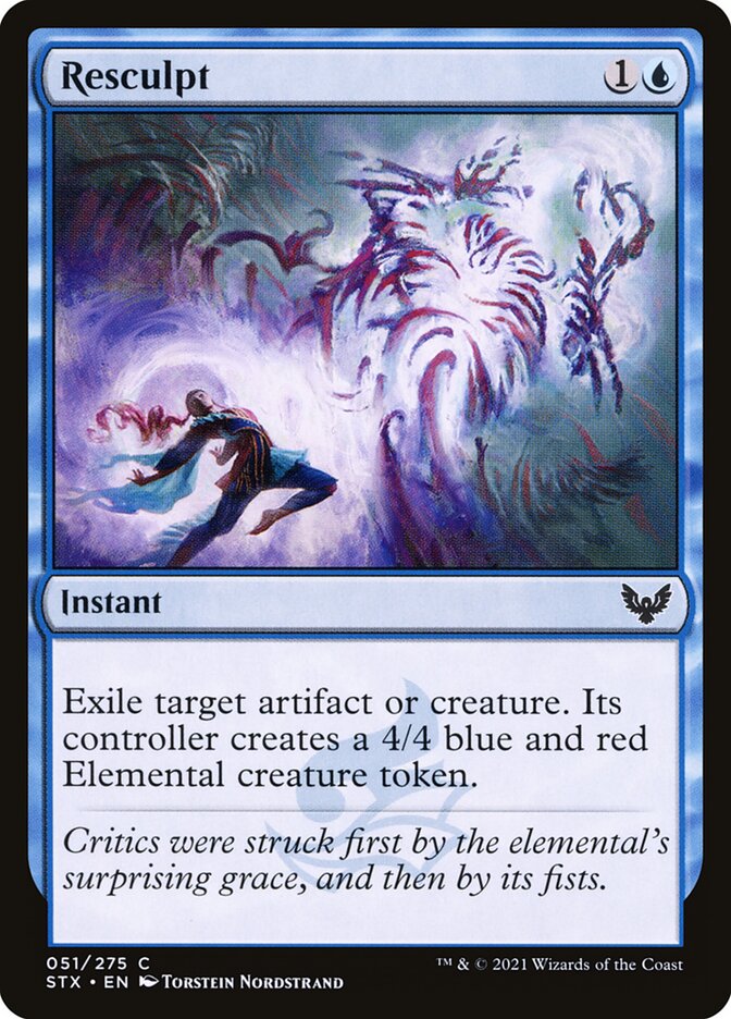 Resculpt card front