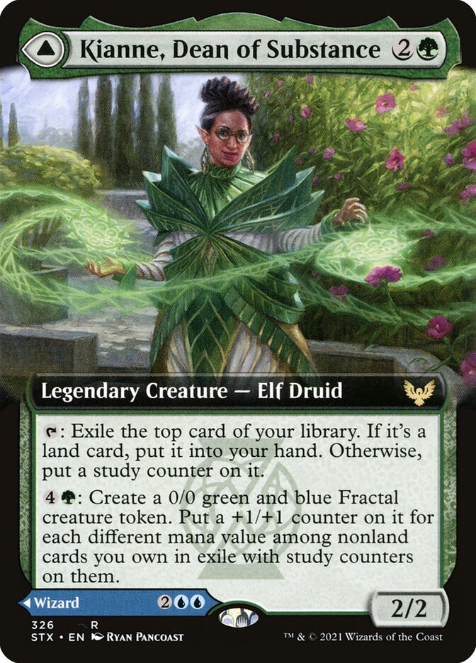 Kianne, Dean of Substance card front