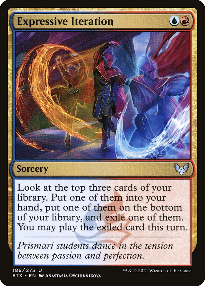 Expressive Iteration card front
