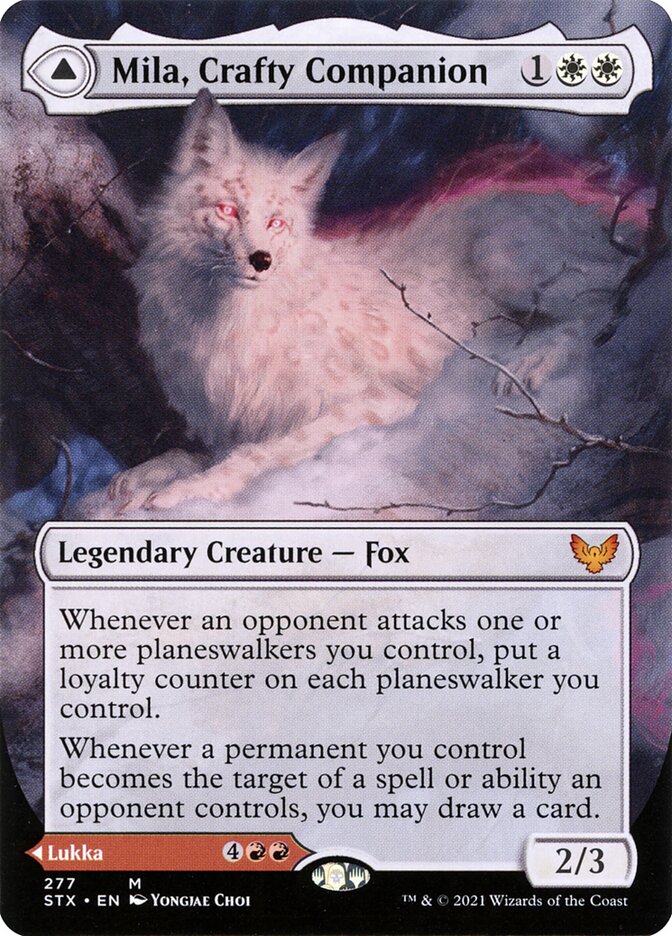 Mila, Crafty Companion card front