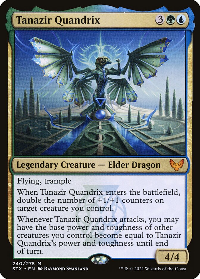 Tanazir Quandrix card front