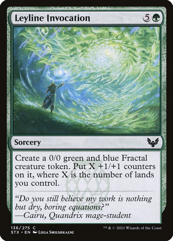 Leyline Invocation card front