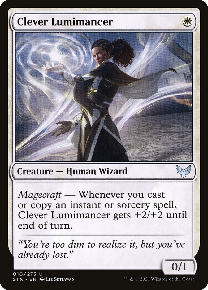 Clever Lumimancer card front
