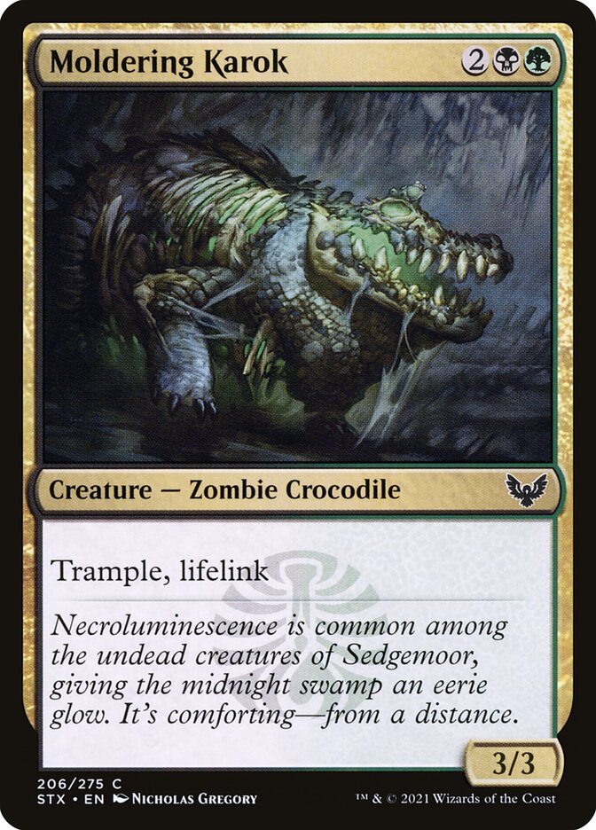 Moldering Karok card front