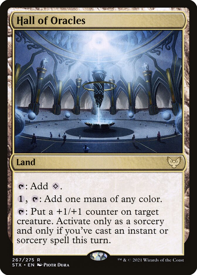 Hall of Oracles card front