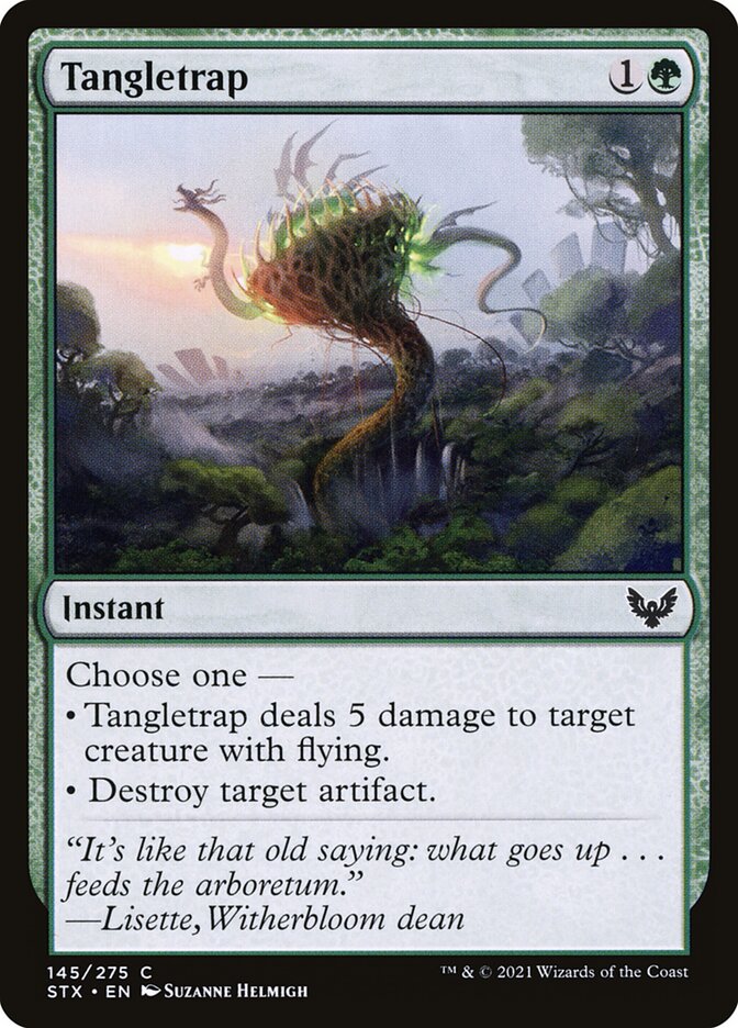Tangletrap card front