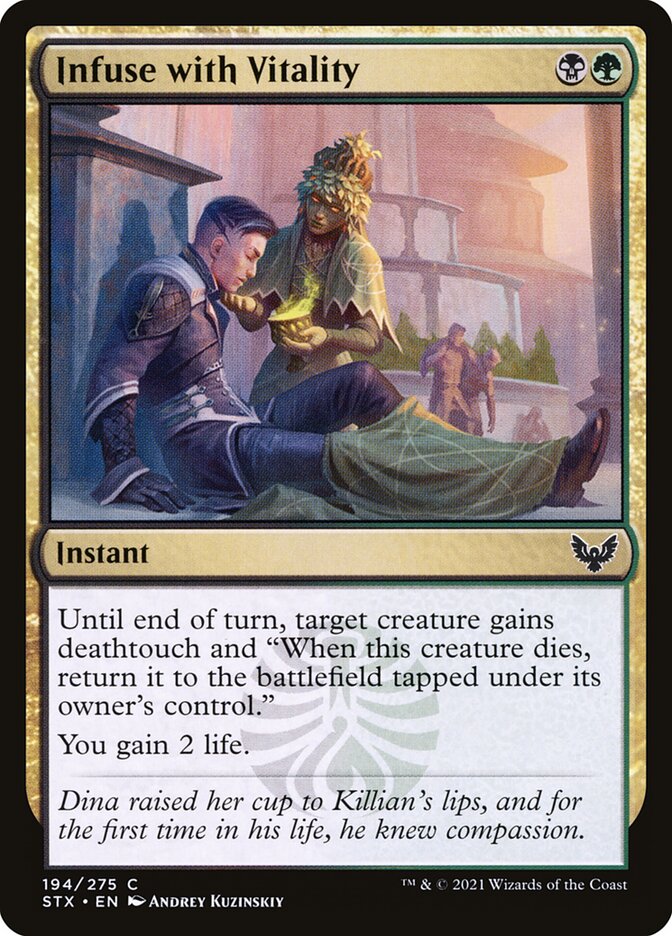 Infuse with Vitality card front