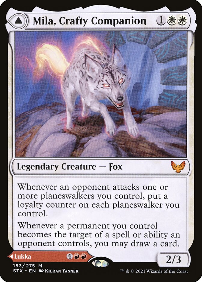 Mila, Crafty Companion card front