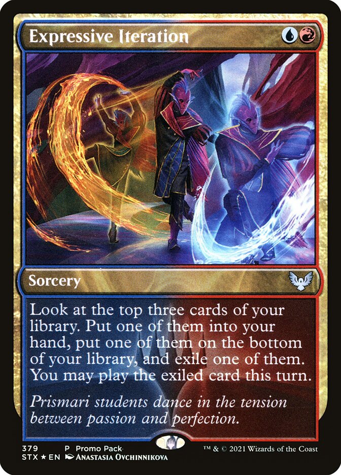 Expressive Iteration card front