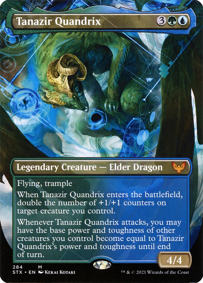 Tanazir Quandrix card front