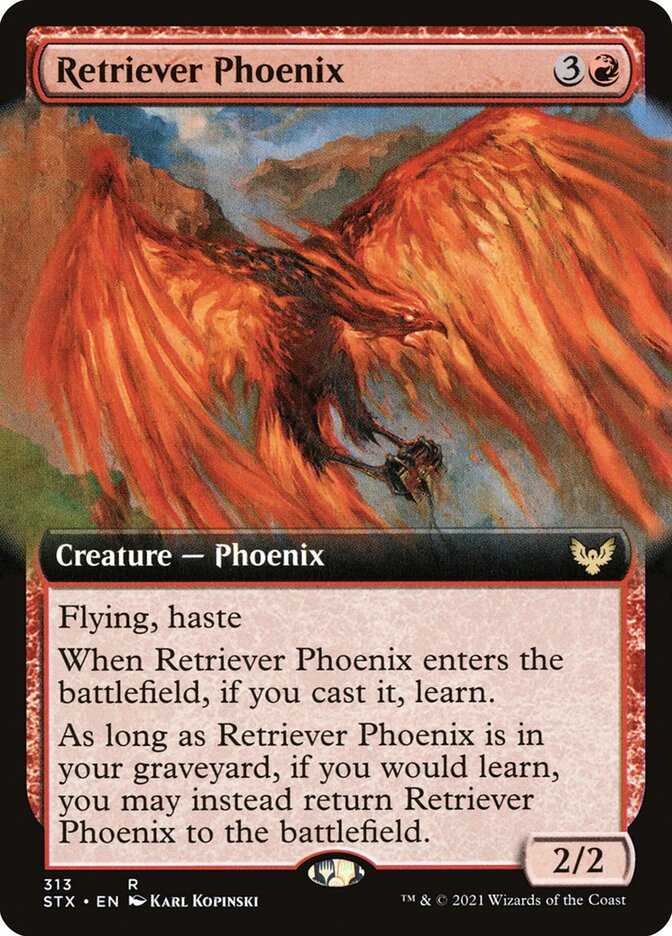 Retriever Phoenix card front