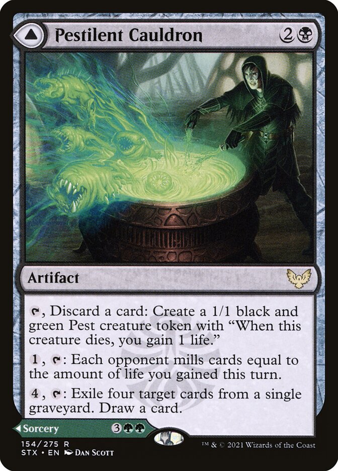 Pestilent Cauldron card front