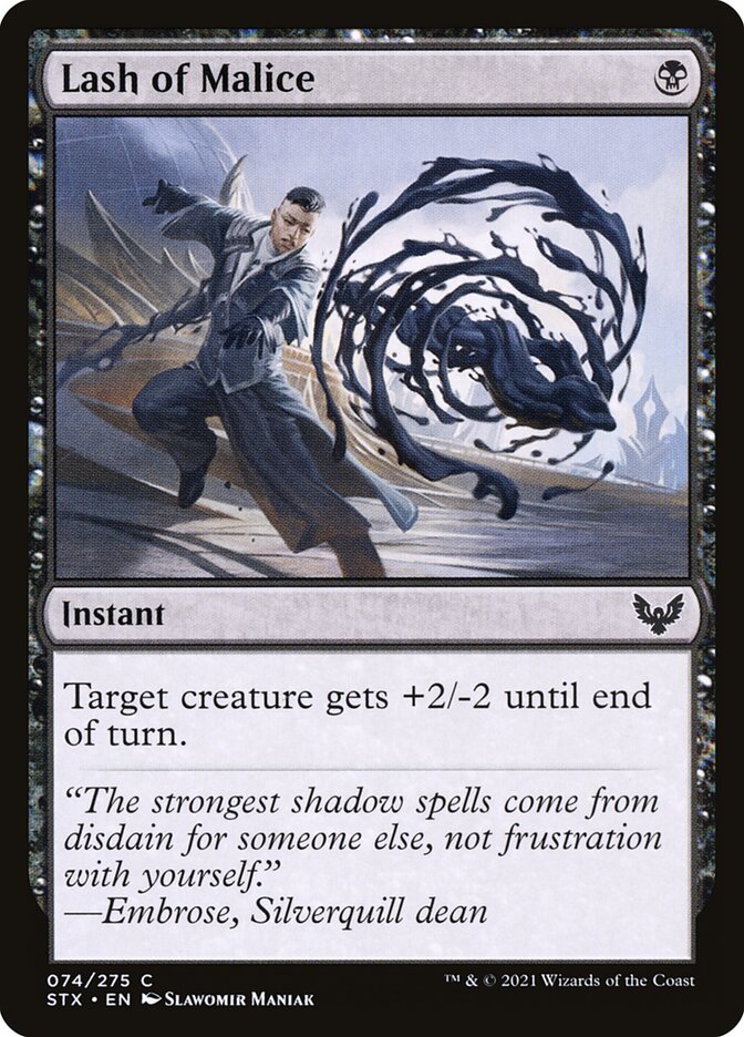 Lash of Malice card front