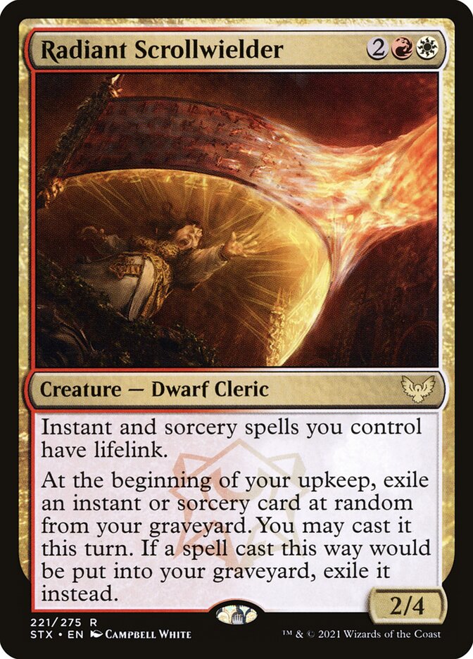Radiant Scrollwielder card front