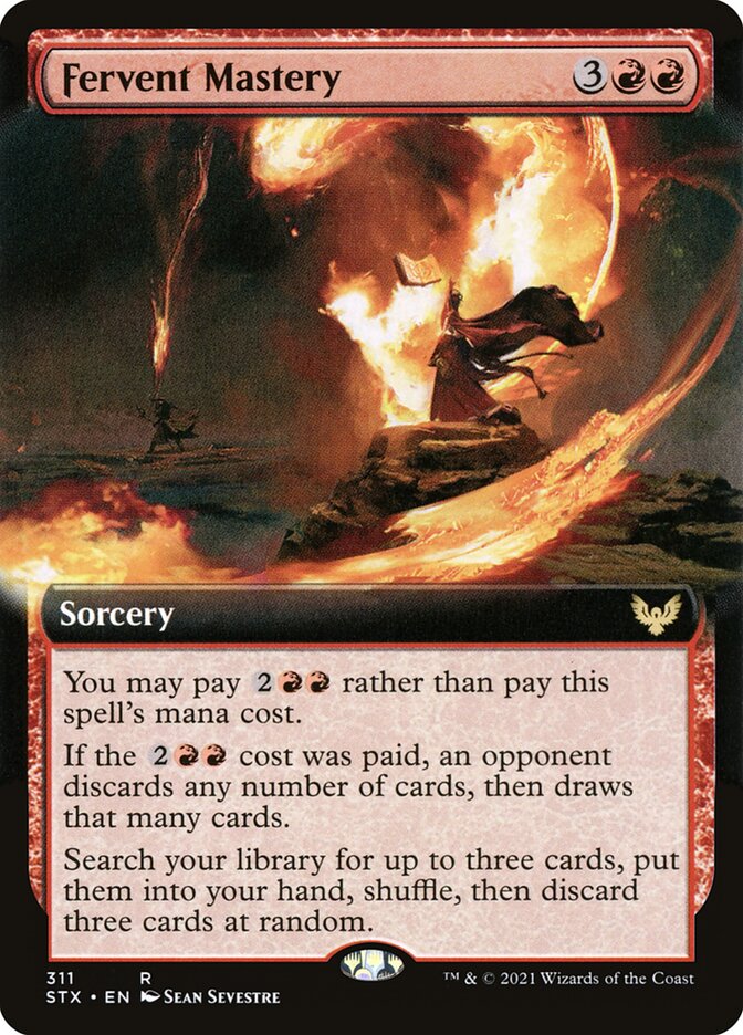 Fervent Mastery card front