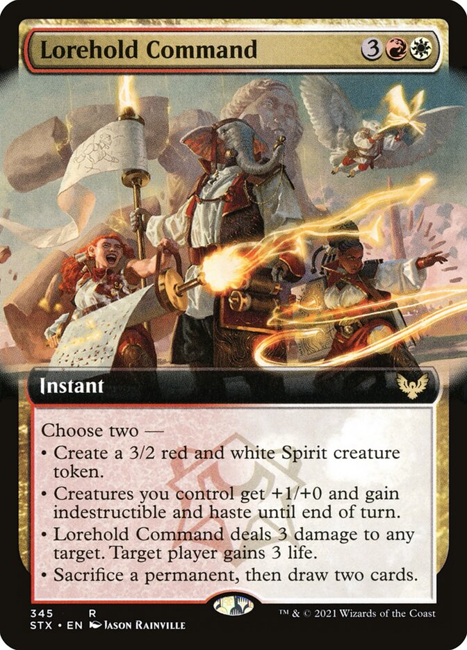 Lorehold Command card front