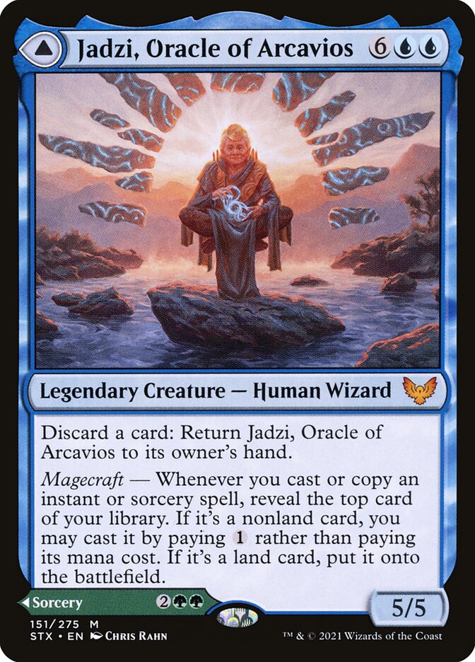 Jadzi, Oracle of Arcavios card front