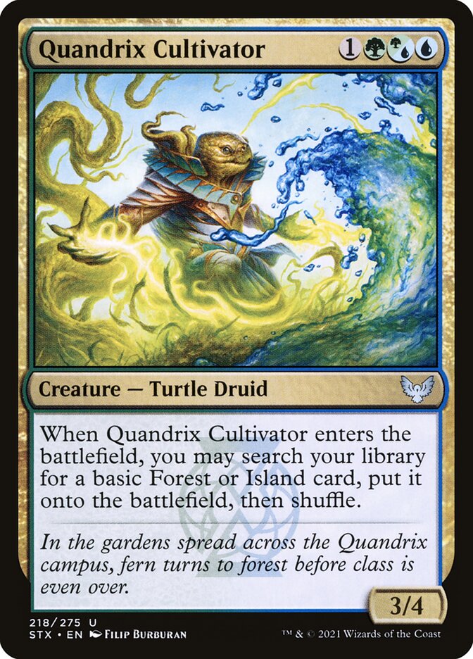 Quandrix Cultivator card front