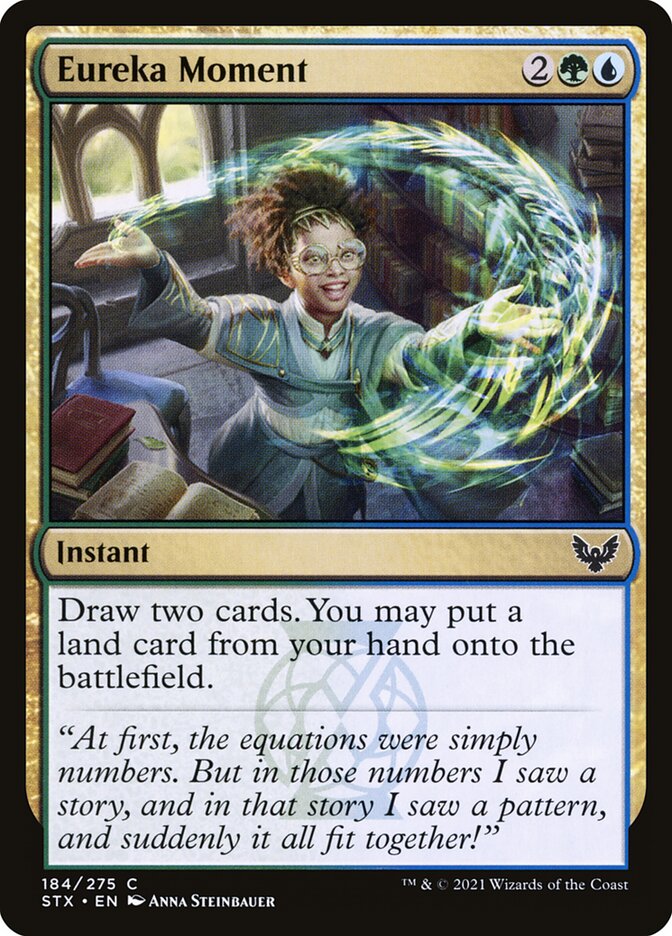 Eureka Moment card front