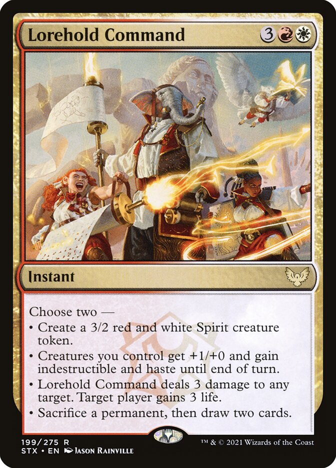 Lorehold Command card front