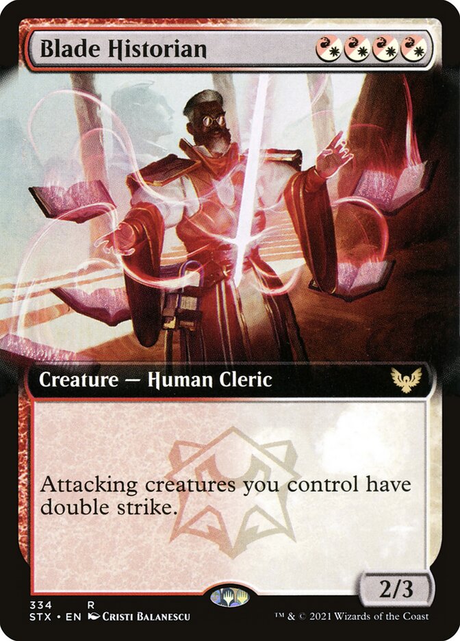 Blade Historian card front