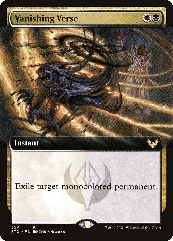 Vanishing Verse card front