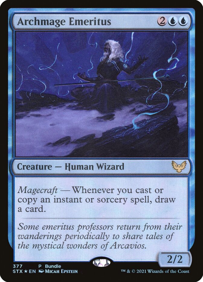 Archmage Emeritus card front