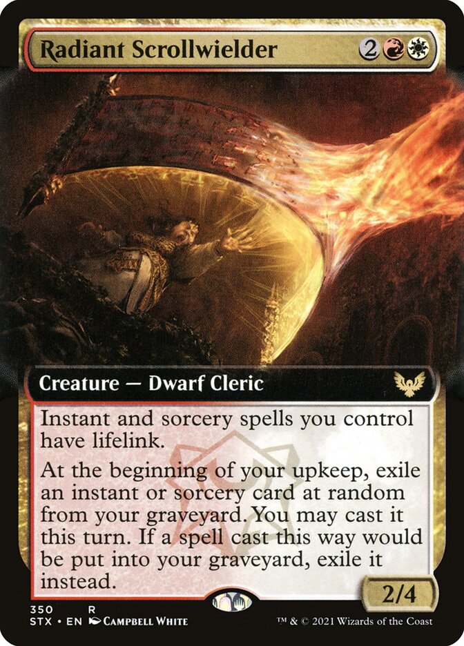 Radiant Scrollwielder card front