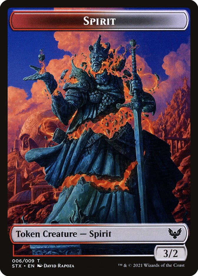 Spirit card front