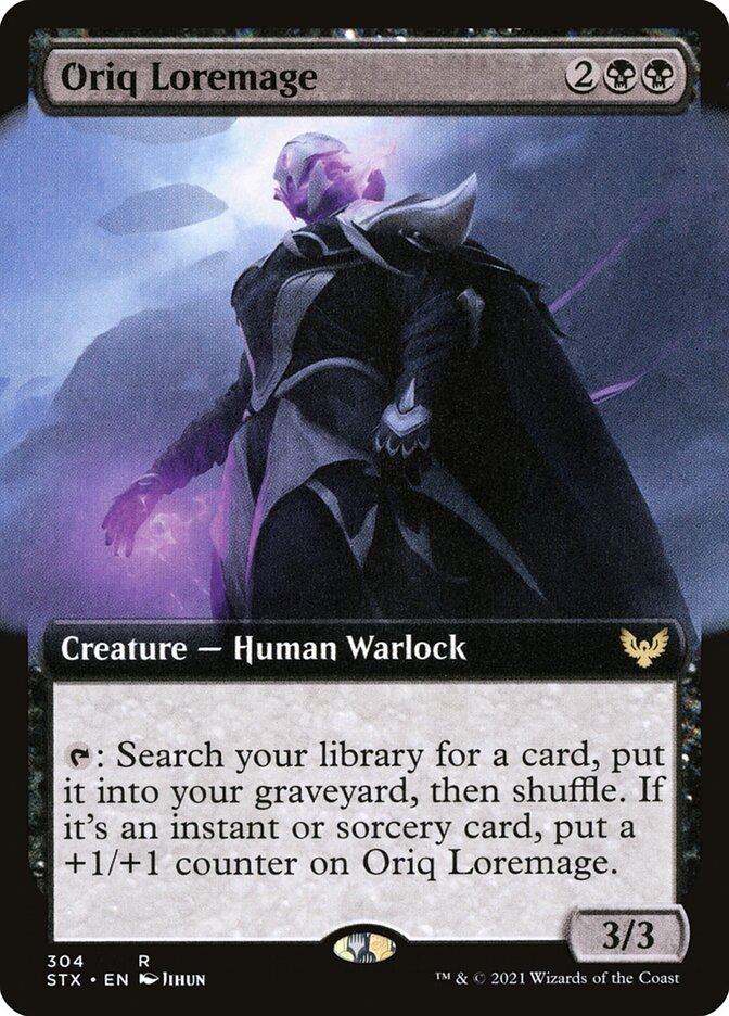 Oriq Loremage card front
