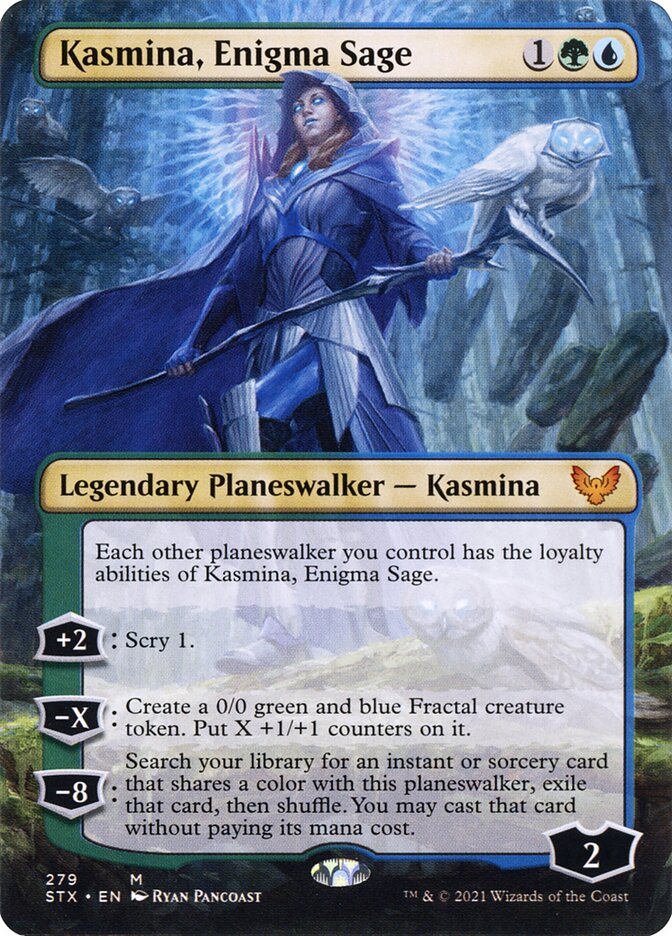 Kasmina, Enigma Sage card front