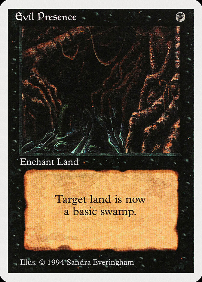 Evil Presence card front