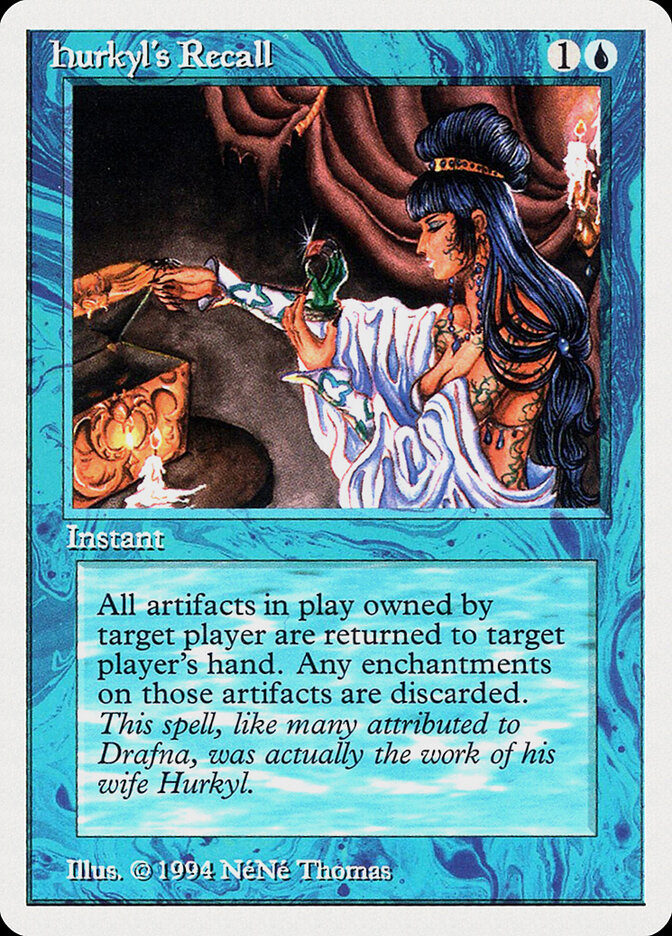 Hurkyl's Recall card front