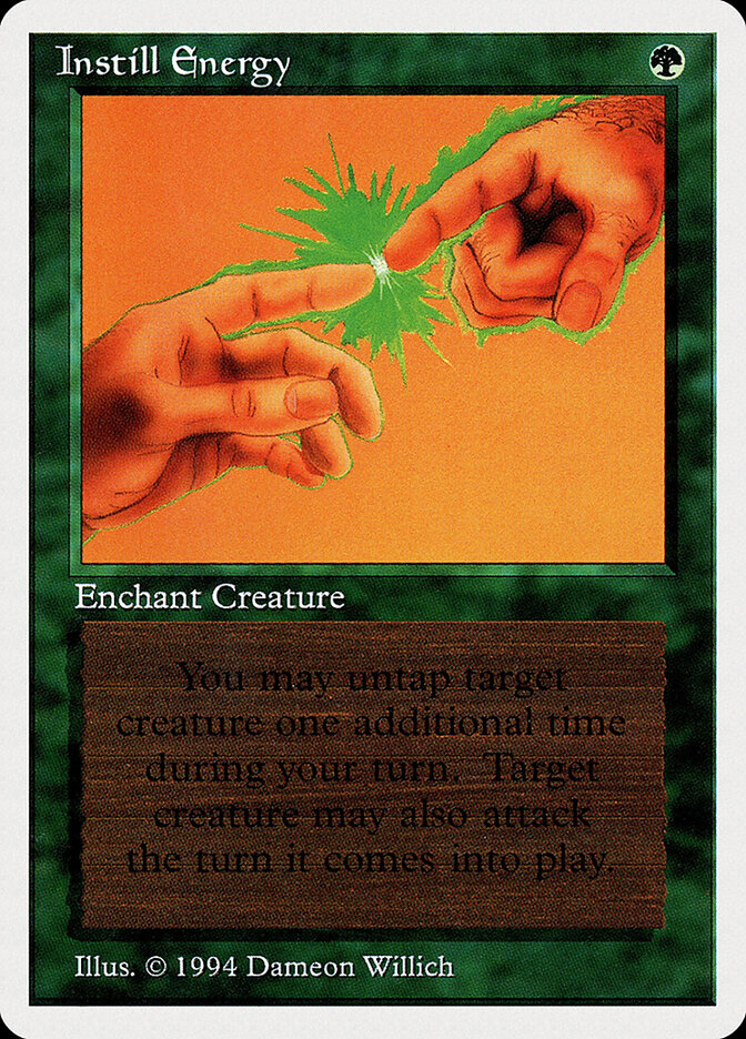 Instill Energy card front