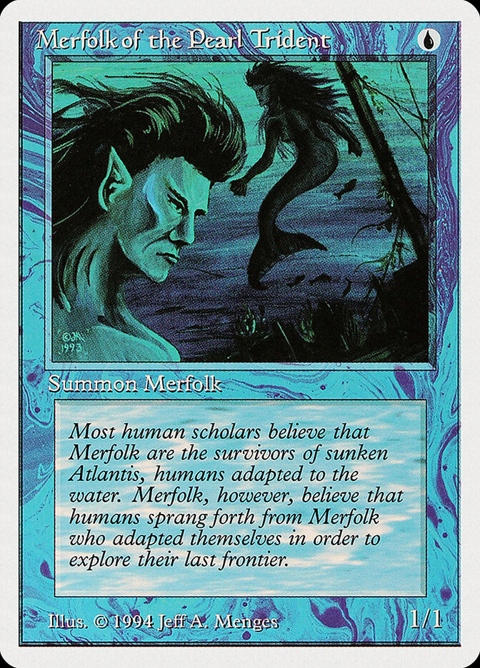 Merfolk of the Pearl Trident card front