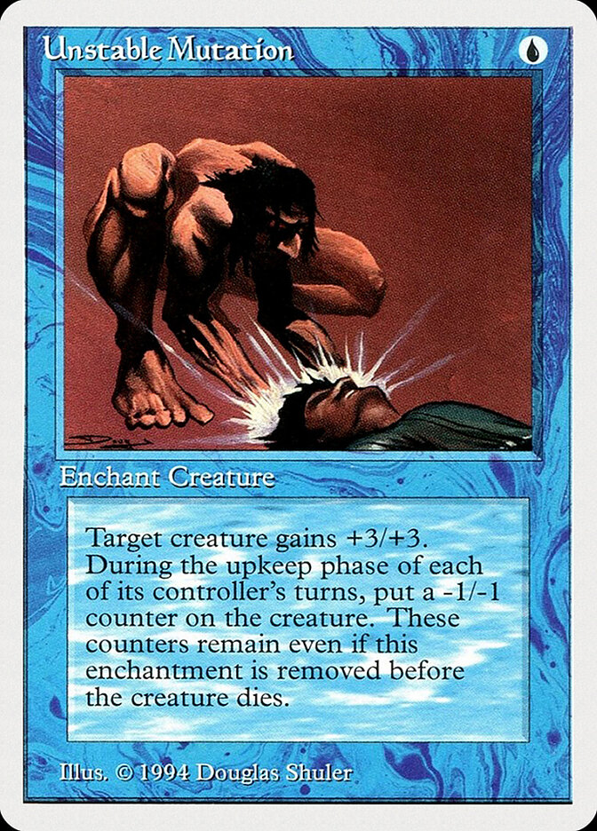 Unstable Mutation card front