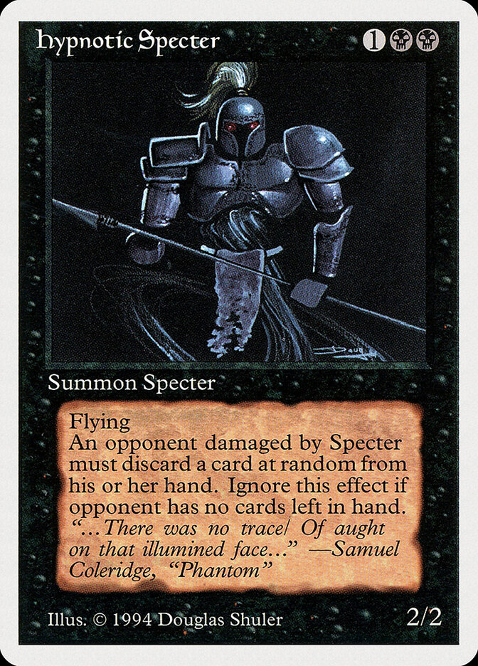 Hypnotic Specter card front