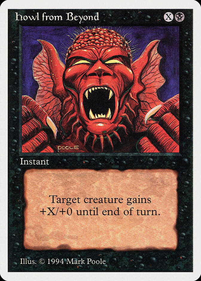 Howl from Beyond card front