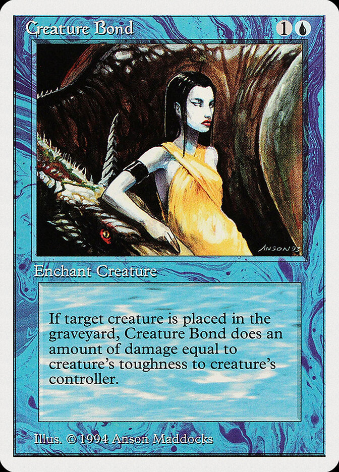 Creature Bond card front