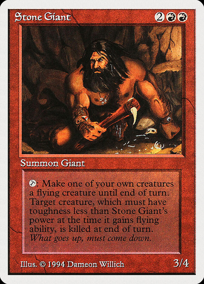 Stone Giant card front