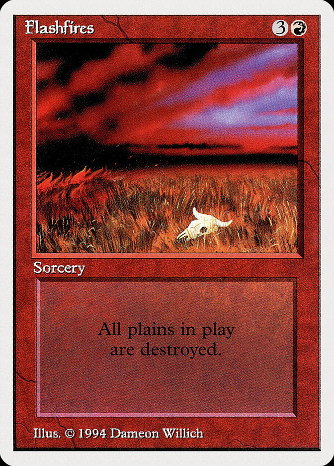 Flashfires card front