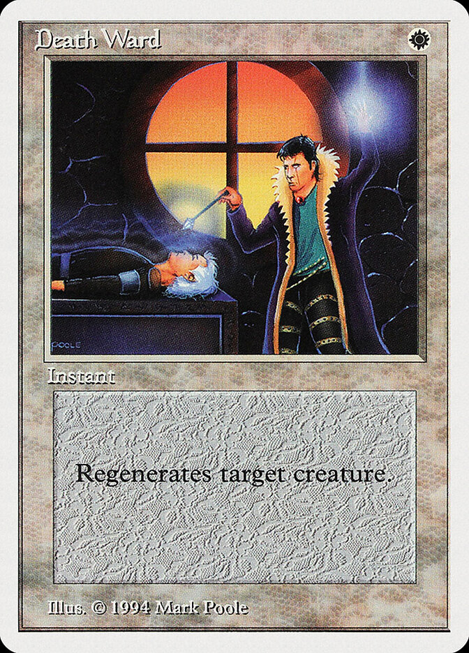 Death Ward card front
